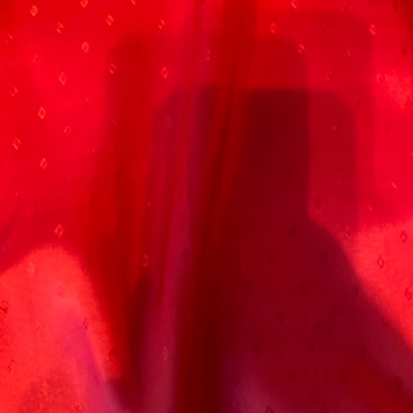 TALBOTS VINT90s CHERRY RED LINED DOUBLE BUTTON BLAZER - cherry red size 12womens - Picture 8 of 15